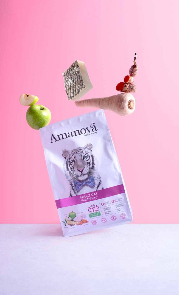 Amanova cat adult Delicacy bijela riba 1,5kg - Image 6