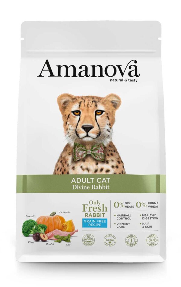 Amanova cat adult Divine kunić 1,5kg GF