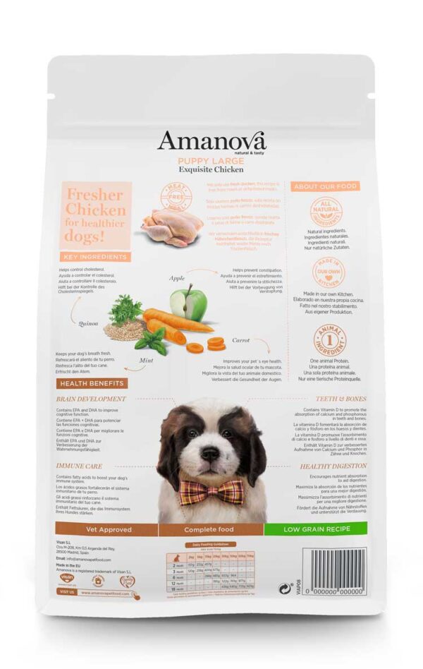 Amanova dog puppy large Exquisite pile 12kg - Image 2
