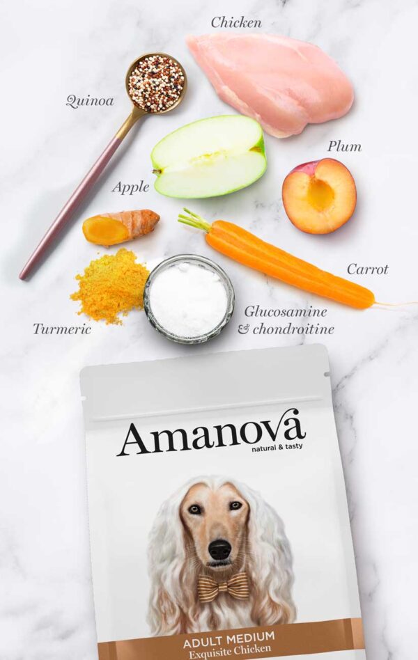 Amanova dog adult medium Exquisite pile 12kg - Image 5