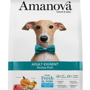 Amanova dog adult Exigent Iberian pork 2kg GF