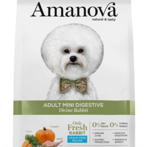 Amanova dog adult mini Digestive Divine kunić 7kg GF
