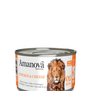 Amanova cat adult konzerva 70g pile/sir u bujonu