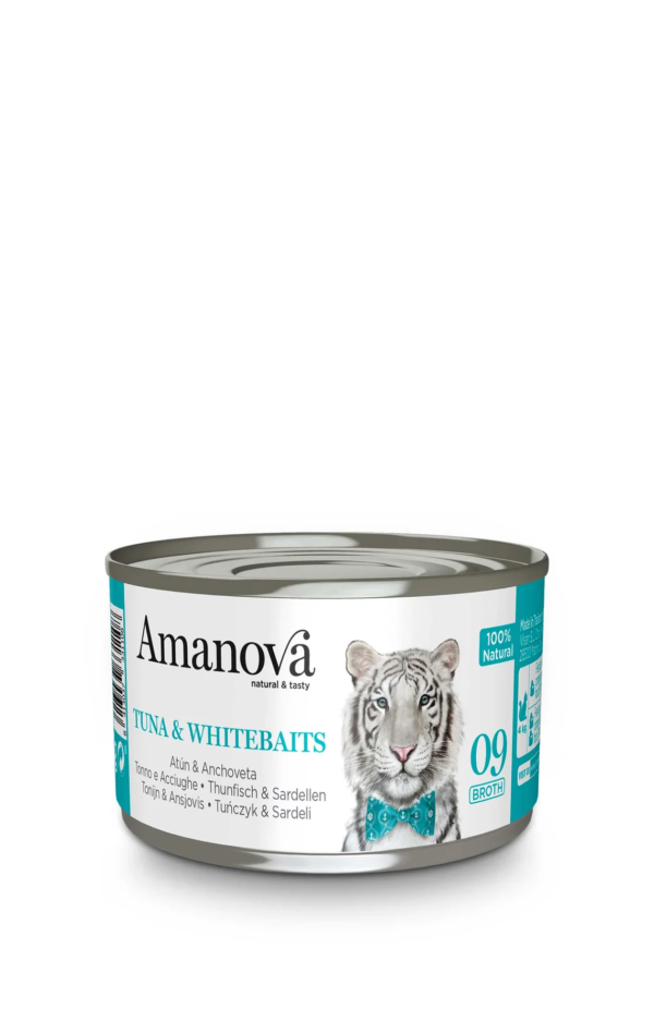 Amanova cat adult konzerva 70g tuna/inćuni u bujonu