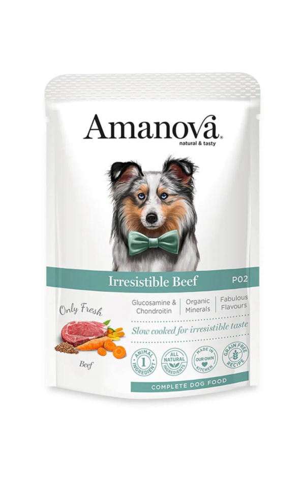 Amanova dog vrećica 100g Irresistible govedina