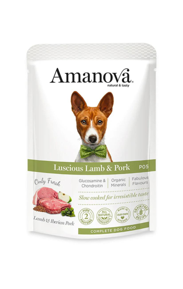 Amanova dog vrećica 100g Luscious janje/svinjetina