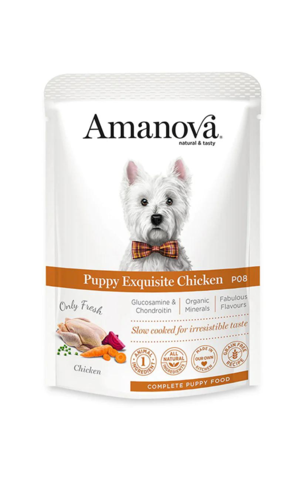 Amanova dog vrećica 100g Puppy Exquisite pile