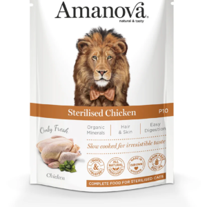 Amanova cat vrećica 85g adult Sterilised pile