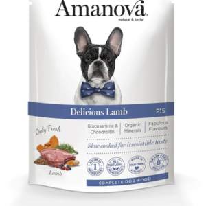 Amanova dog vrećica 100g Delicious janje/buča