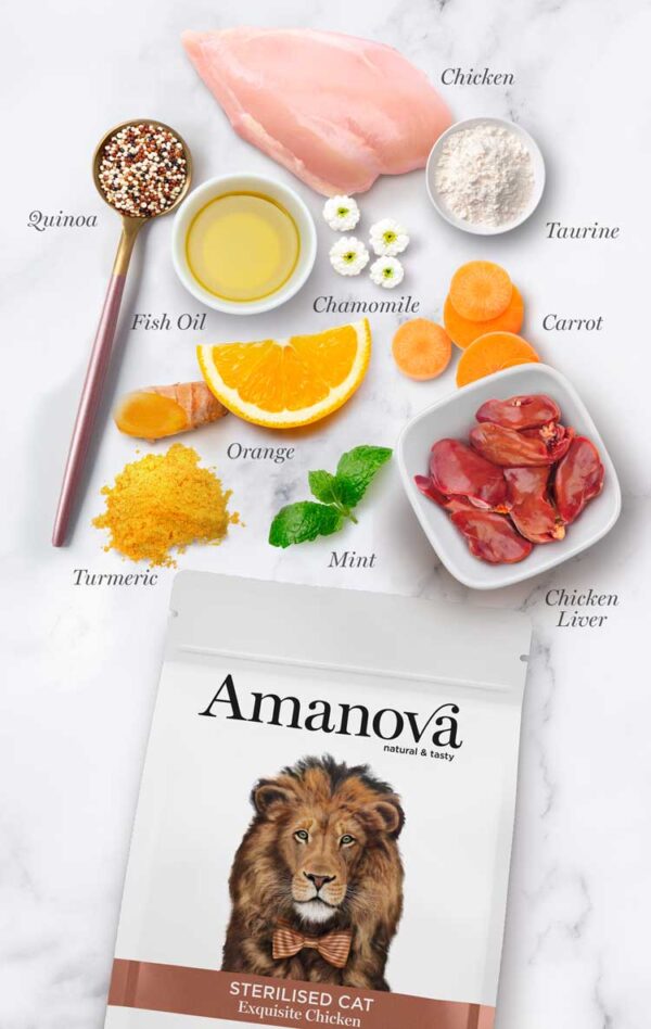 Amanova cat adult Sterilised Exquisite pile 6kg - Image 5